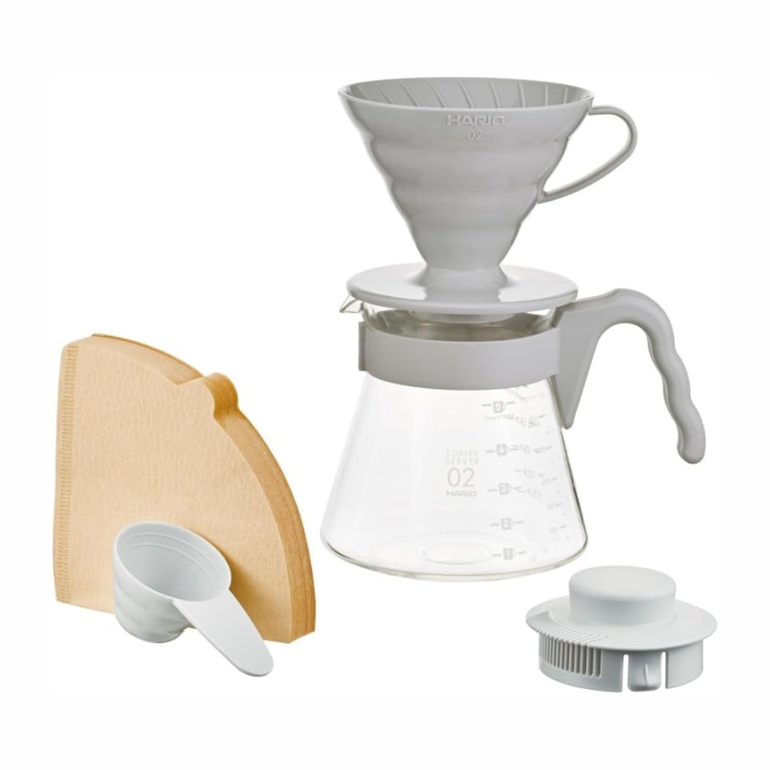 Hario V60 juego básico para servir café con gotero