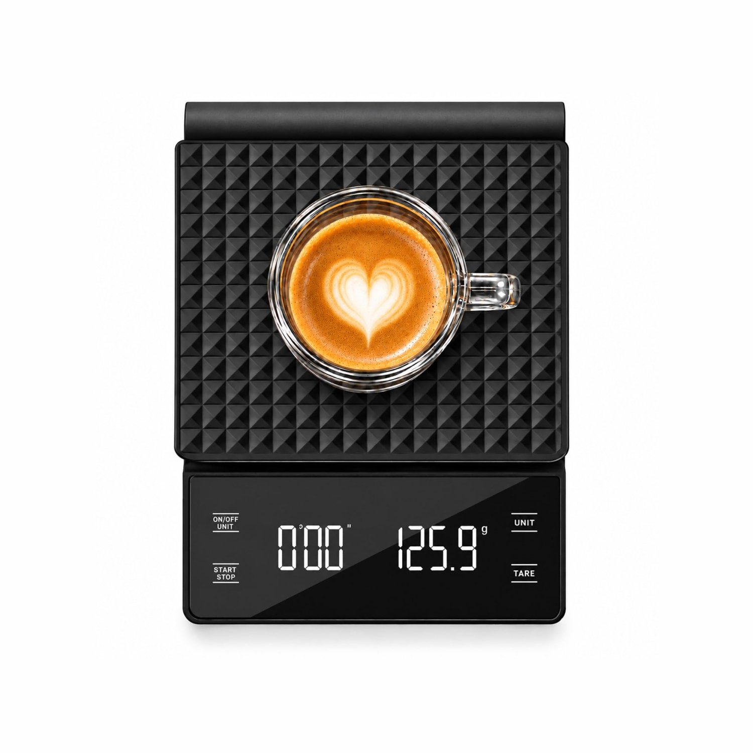 NKOVE Báscula de café con temporizador